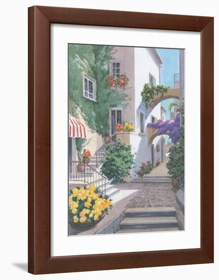 Buganvillea 9-null-Framed Art Print