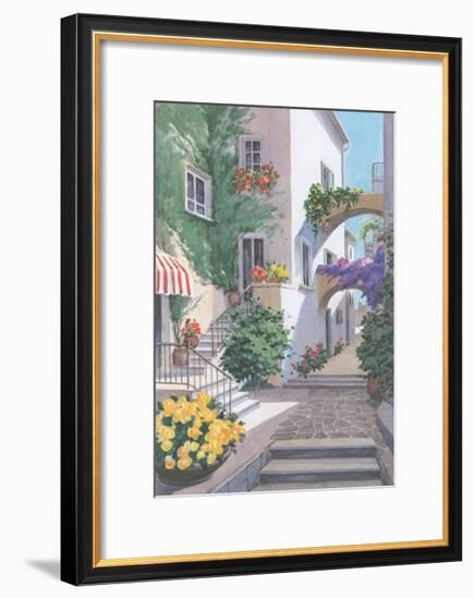 Buganvillea 9-null-Framed Art Print