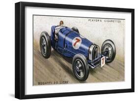 Bugatti 3.3-null-Framed Art Print