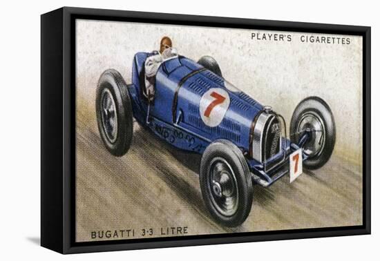 Bugatti 3.3-null-Framed Stretched Canvas