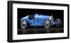 Bugatti 35-Gasoline Images-Framed Art Print