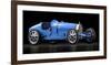 Bugatti 35-Gasoline Images-Framed Art Print