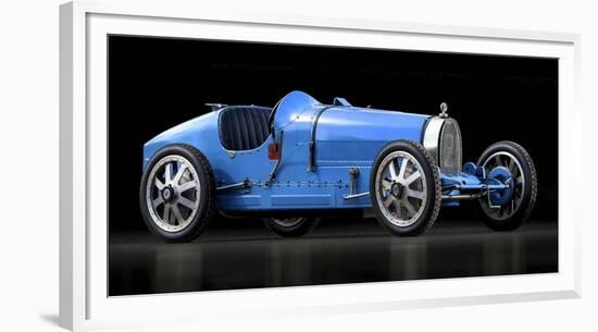 Bugatti 35-Gasoline Images-Framed Art Print