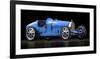 Bugatti 35-Gasoline Images-Framed Art Print