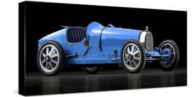 Bugatti 35-Gasoline Images-Stretched Canvas