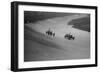 Bugatti and Bentley of Eddie Hall racing at a BARC meeting, Brooklands, Surrey, 1931-Bill Brunell-Framed Photographic Print