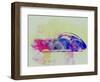 Bugatti Atlantic Watercolor 3-NaxArt-Framed Art Print