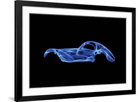 Bugatti Atlantic-Octavian Mielu-Framed Art Print