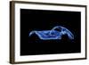 Bugatti Atlantic-Octavian Mielu-Framed Art Print