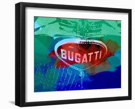 Bugatti Grill-NaxArt-Framed Art Print