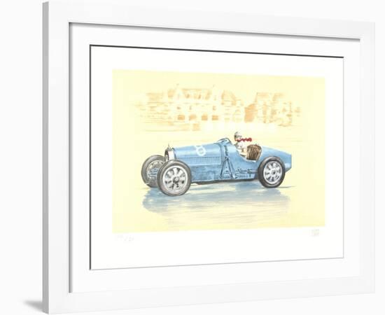 Bugatti-Helle Nice-Xavier La Victoire-Framed Collectable Print