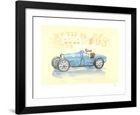 Bugatti-Helle Nice-Xavier La Victoire-Framed Collectable Print