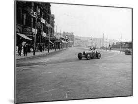 Bugatti in a Race on the Isle of Man, 1933-null-Mounted Photographic Print