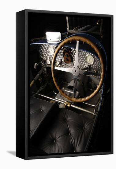 Bugatti T 35b Crosthwaite Gardner 1923-Simon Clay-Framed Stretched Canvas