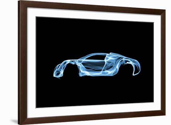 Bugatti Veyron-Octavian Mielu-Framed Art Print