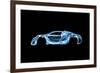 Bugatti Veyron-Octavian Mielu-Framed Art Print