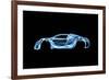 Bugatti Veyron-Octavian Mielu-Framed Art Print