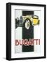 Bugatti-René Vincent-Framed Art Print