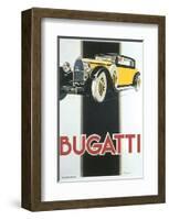 Bugatti-René Vincent-Framed Art Print