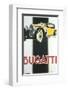 Bugatti-René Vincent-Framed Art Print