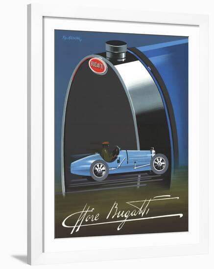 Bugatti-Pierre Fix-Masseau-Framed Premium Edition