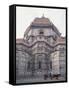 Buggy in Front of the Duomo, Florence, UNESCO World Heritage Site, Tuscany, Italy, Europe-James Gritz-Framed Stretched Canvas