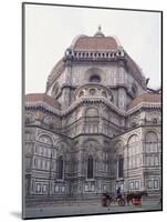 Buggy in Front of the Duomo, Florence, UNESCO World Heritage Site, Tuscany, Italy, Europe-James Gritz-Mounted Photographic Print