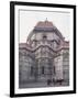 Buggy in Front of the Duomo, Florence, UNESCO World Heritage Site, Tuscany, Italy, Europe-James Gritz-Framed Photographic Print