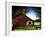 Buggy in the Red Barn-Jody Miller-Framed Photographic Print