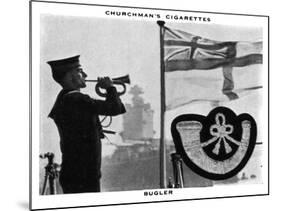 Bugler, 1937-WA & AC Churchman-Mounted Giclee Print