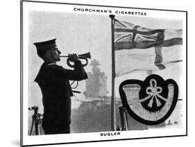 Bugler, 1937-WA & AC Churchman-Mounted Giclee Print