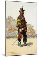 Bugler of the Cavalry, 1889-Frederic Sackrider Remington-Mounted Giclee Print
