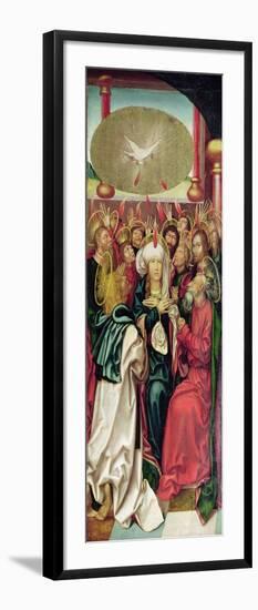 Bugnon Altarpiece: Pentecost, c.1507-Hans Fries-Framed Premium Giclee Print