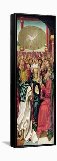 Bugnon Altarpiece: Pentecost, c.1507-Hans Fries-Framed Stretched Canvas