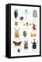 Bugs-Hanna Melin-Framed Stretched Canvas