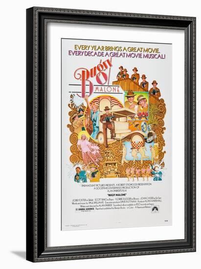 Bugsy Malone, Jodie Foster, Scott Baio, 1976-null-Framed Art Print