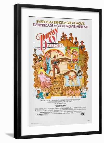 Bugsy Malone, Jodie Foster, Scott Baio, 1976-null-Framed Art Print