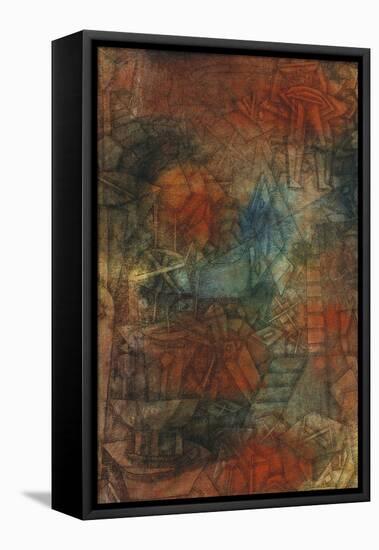 Buhnenprobe-Paul Klee-Framed Stretched Canvas