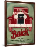 Buick Advertisement 1929-null-Framed Art Print