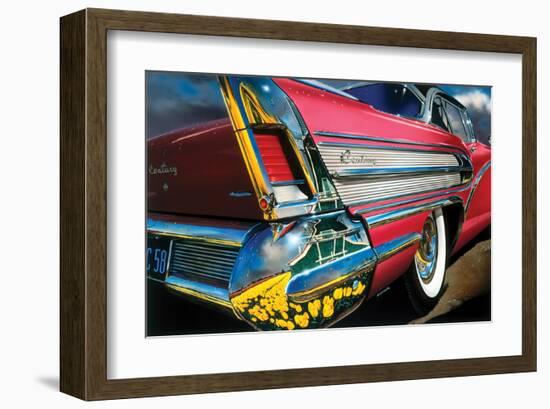 Buick Century '58 in Holland-Graham Reynold-Framed Art Print