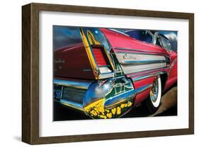 Buick Century '58 in Holland-Graham Reynold-Framed Art Print