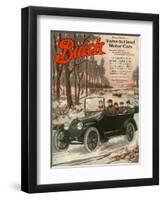 Buick Division of General Motors, Magazine Advertisement, USA, 1910-null-Framed Giclee Print