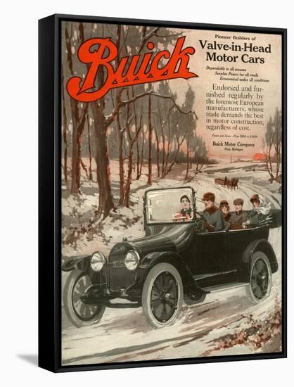 Buick Division of General Motors, Magazine Advertisement, USA, 1910-null-Framed Stretched Canvas