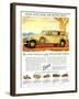 Buick Division of General Motors, Magazine Advertisement, USA, 1930-null-Framed Giclee Print