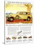 Buick Division of General Motors, Magazine Advertisement, USA, 1930-null-Stretched Canvas