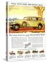 Buick Division of General Motors, Magazine Advertisement, USA, 1930-null-Stretched Canvas