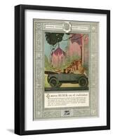 Buick, Magazine Advertisement, USA, 1920-null-Framed Giclee Print