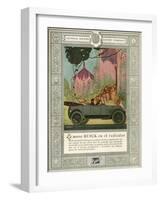 Buick, Magazine Advertisement, USA, 1920-null-Framed Giclee Print