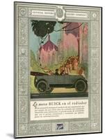 Buick, Magazine Advertisement, USA, 1920-null-Mounted Giclee Print