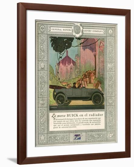 Buick, Magazine Advertisement, USA, 1920-null-Framed Giclee Print